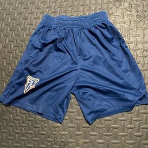Elite Performance Blue Athletic Shorts for Men